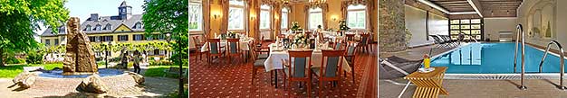 653-jagd Schlosshotel Rheingau Rheinhöhe bei Rüdesheim am Rhein über dem Rheintal im Taunus